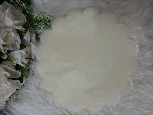 Tulles simples beige