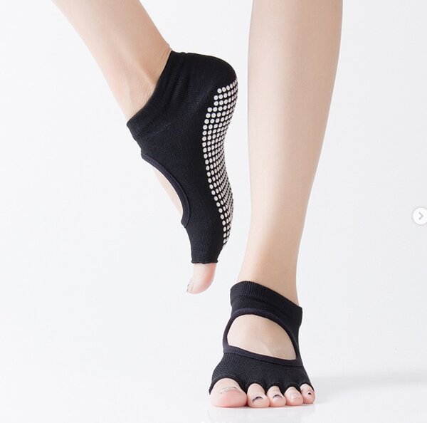 Идеальные носки для йоги и фитнеса! 🧘‍♀️