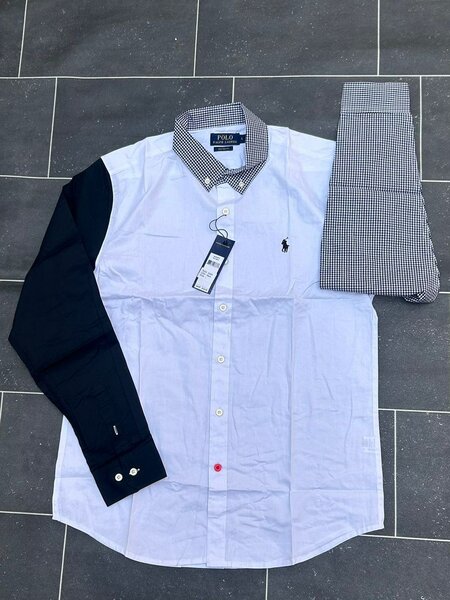 Chemise Homme Bicolore Élégante
