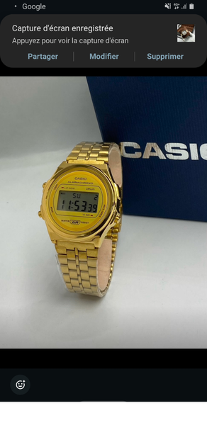Montres Casio Élégantes