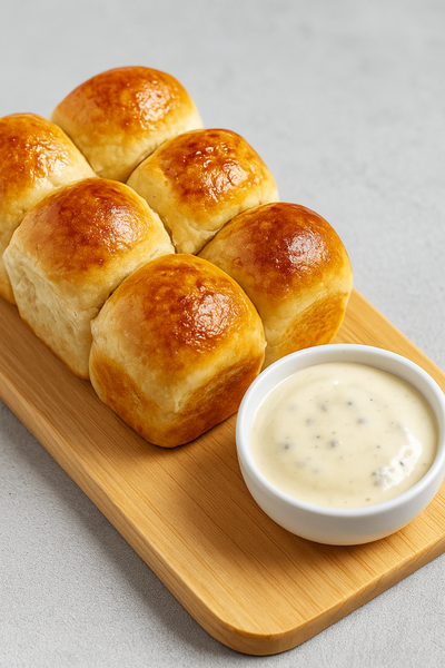 6 pains fouré + 2 pot de dèguê