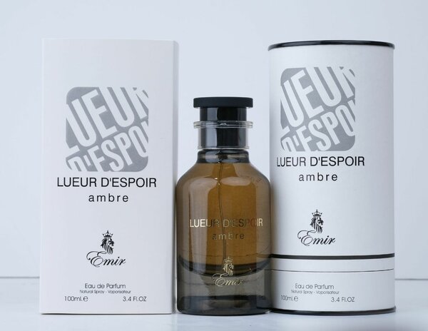 Parfum Ambre Lueur D'Espoir
