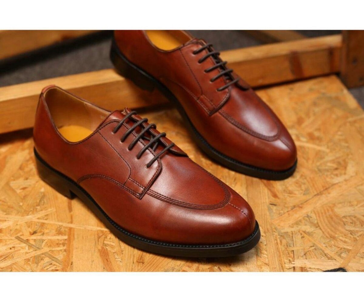 Chaussures Derby en Cuir Élégant