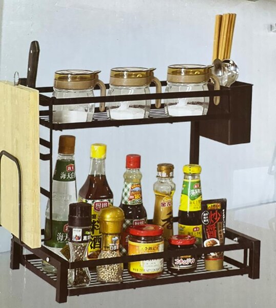 All metal Storage Spice Rack
