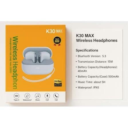 K30 MAX Wireless Headphones