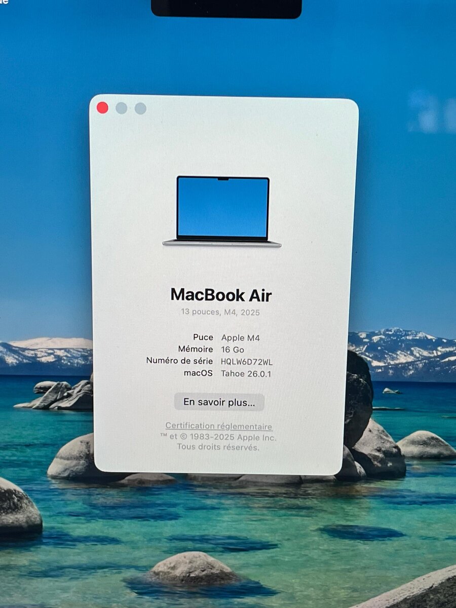 MacBook Air 2025 16GB 256GB