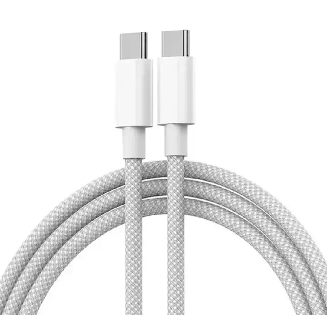 type C to C fast phone charging cables