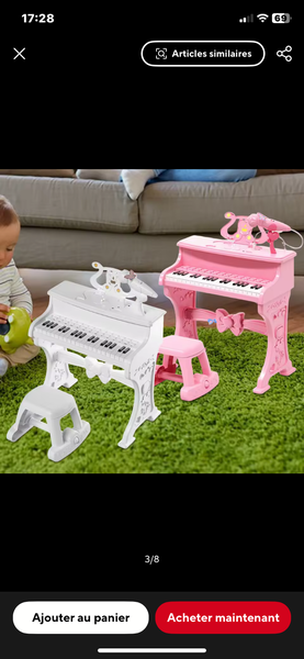 Piano Électronique Enfant 37 Touches