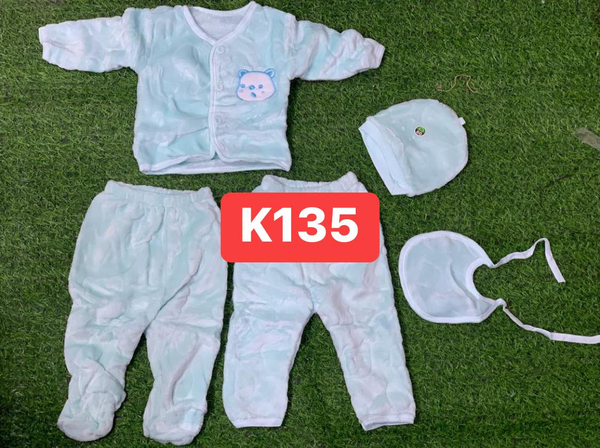Blue set for newborn babies