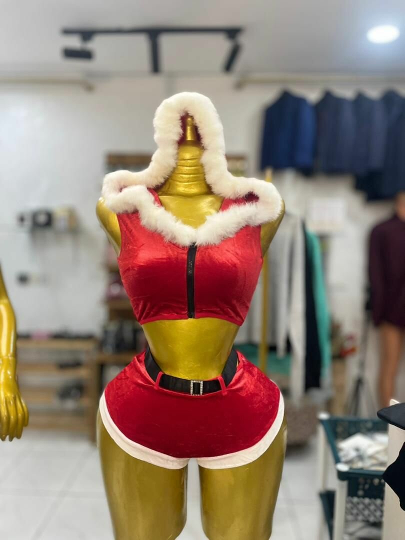 Ensemble lingerie sexy Noël