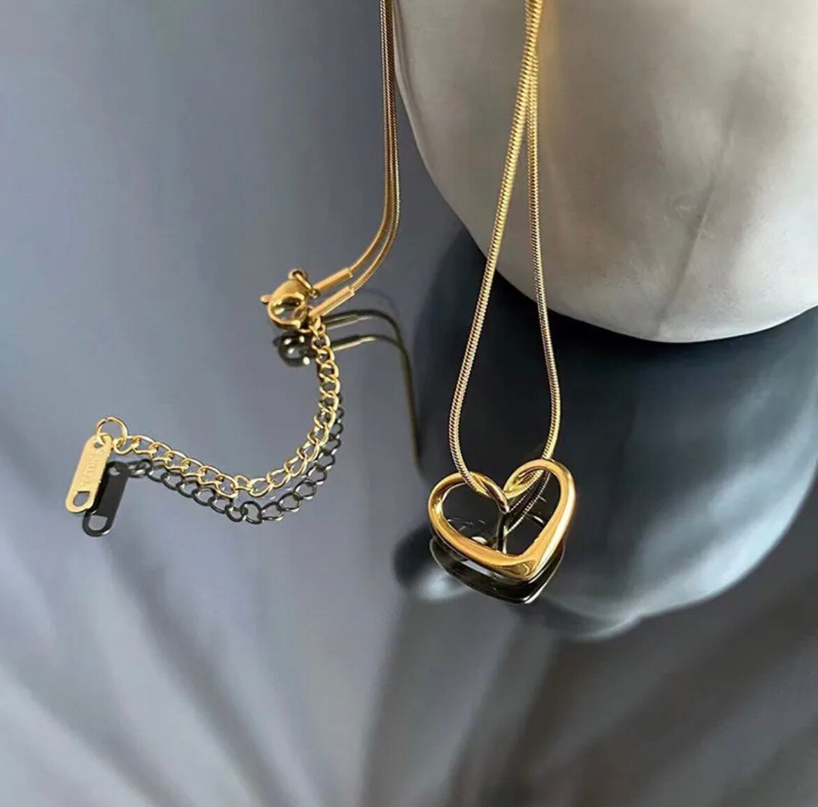 Collier Cœur Élégant en argent