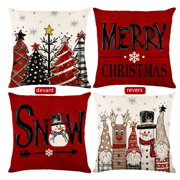 Coussin Noël Décoratif