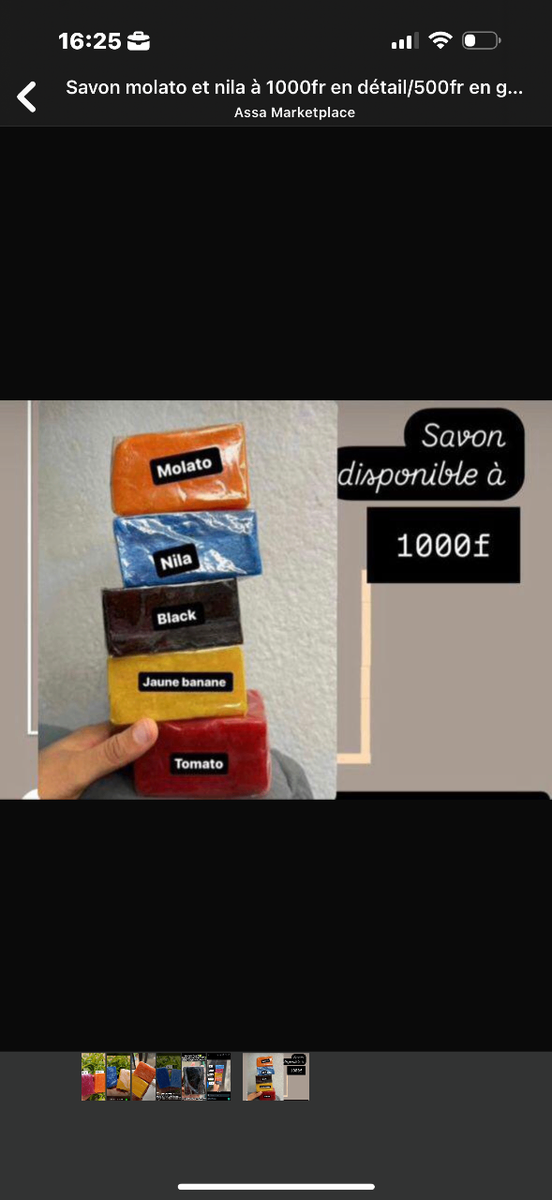 Savon pour rendre ton teint