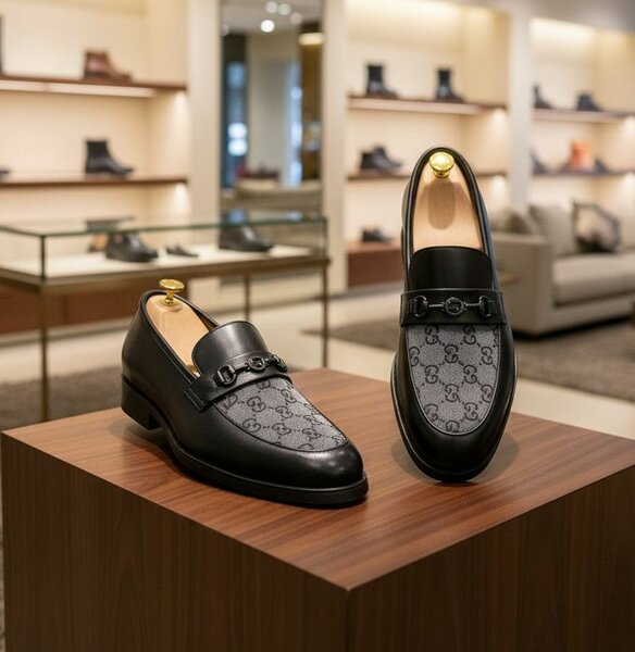 Mocassins noirs élégants