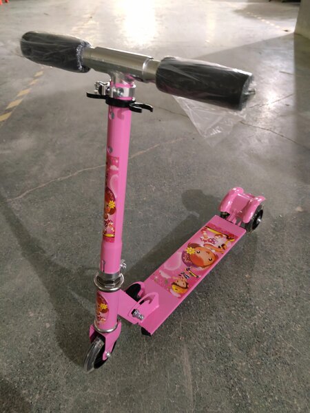 Trottinette Enfant Rose Pliable