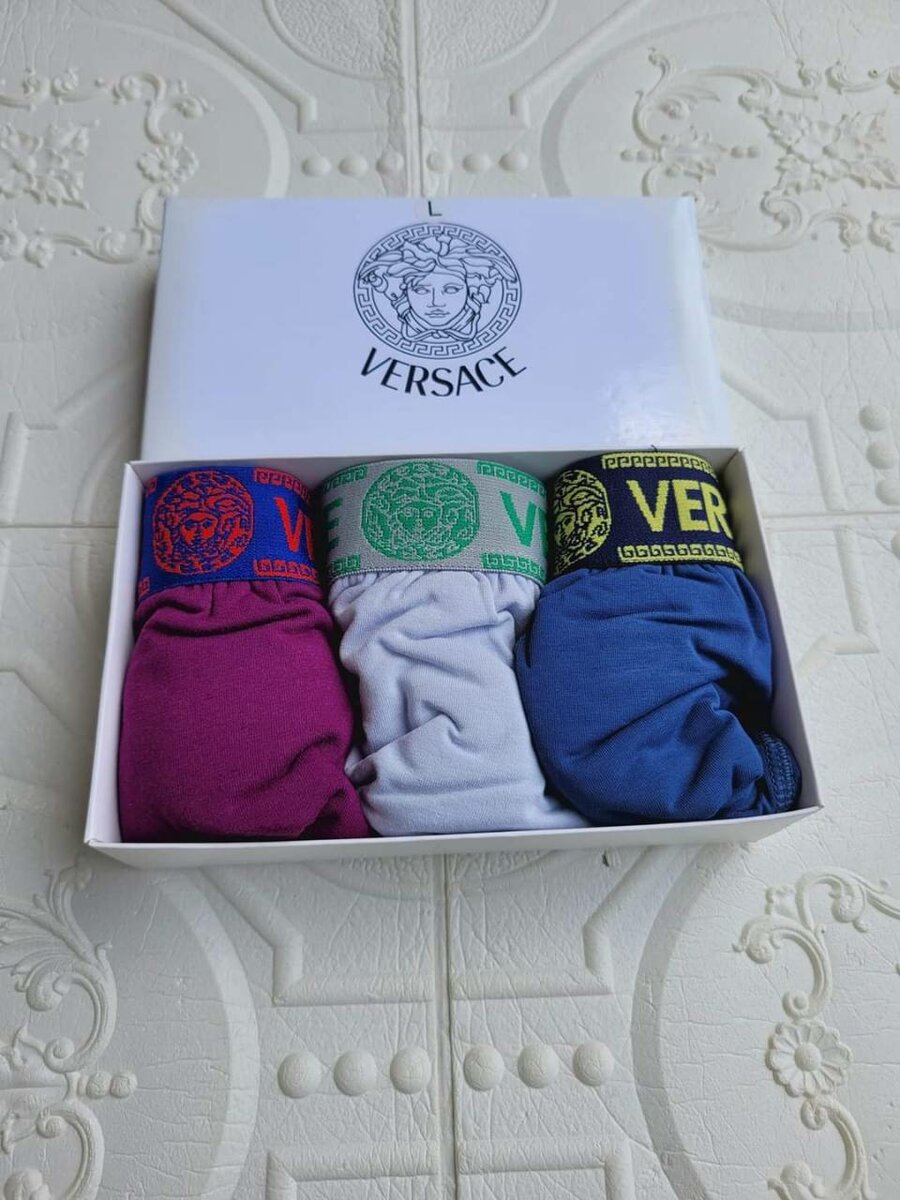 Coffret de boxers Versace