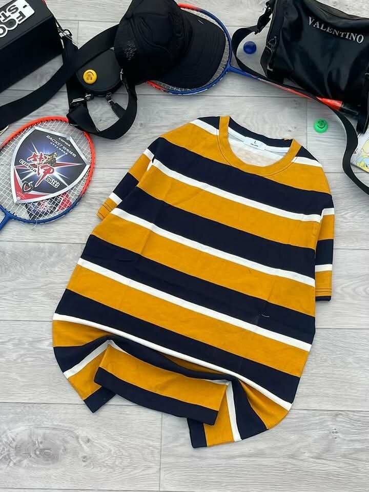 T-shirt rayé en coton