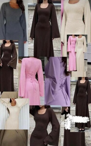 Robe Longue Élégante Femmes