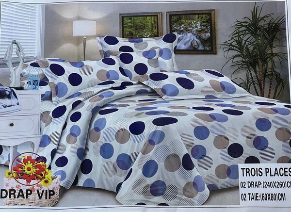 Ensemble de Draps à Motifs