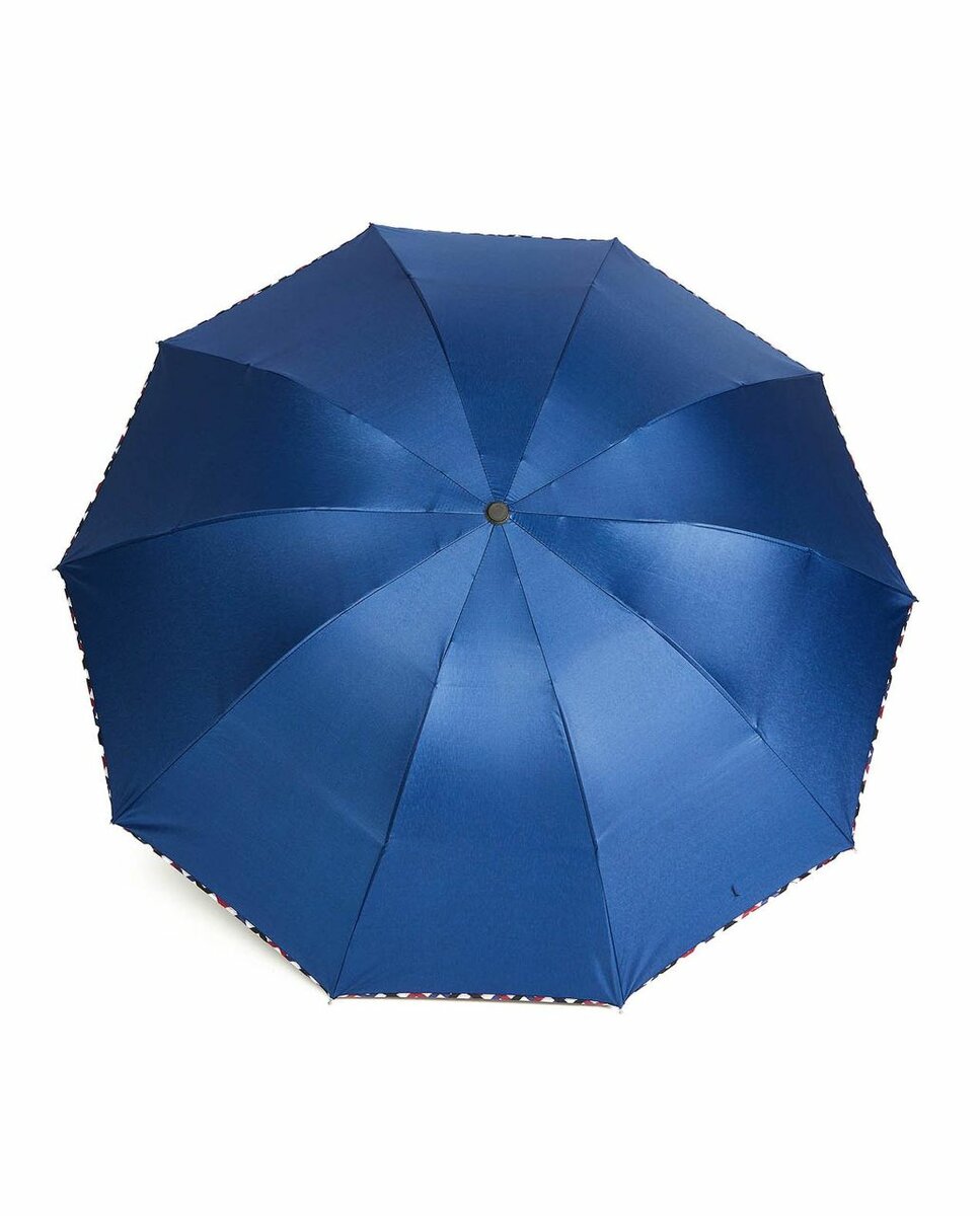 Parapluie compact bleu élégant