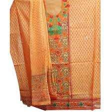 Cotton three piece suit