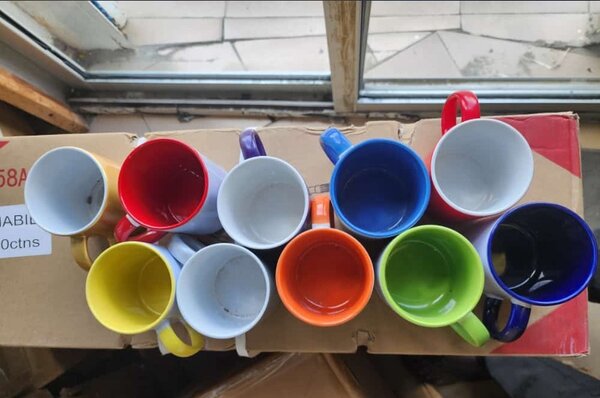 Tasse fond coloré sublimable