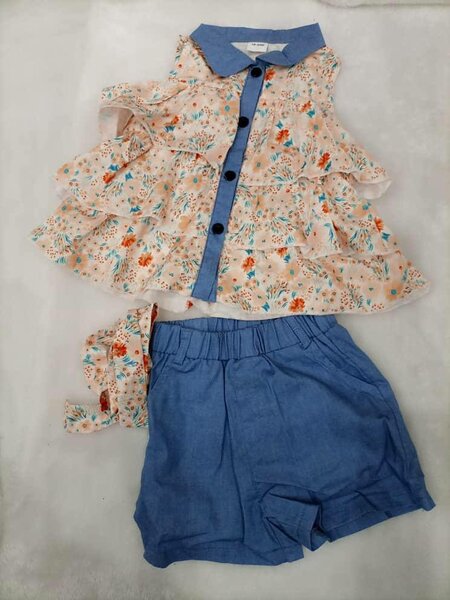 Ensemble Été Fille Floral