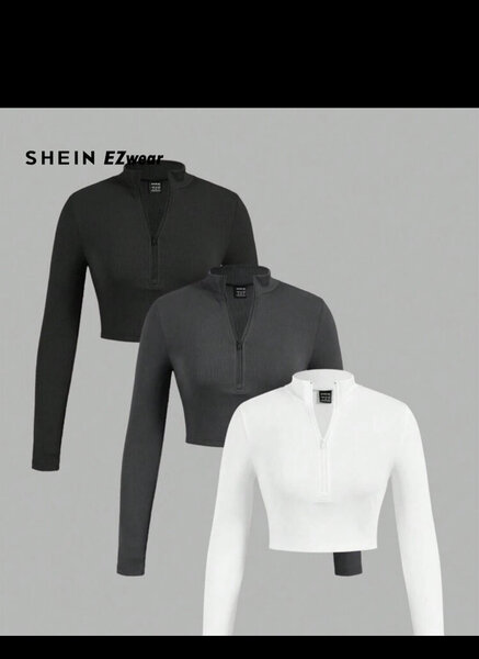 Haut zippé court pour femmes