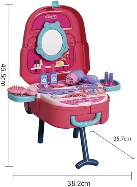 Trousse de maquillage cosmétiques 4 en 1 pour enfants
