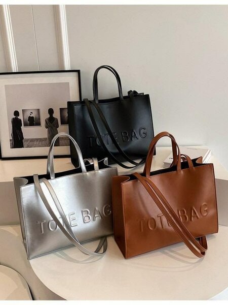 Sac cabas élégant en cuir