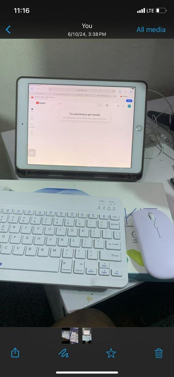 Bluetooth keyboard and mouse