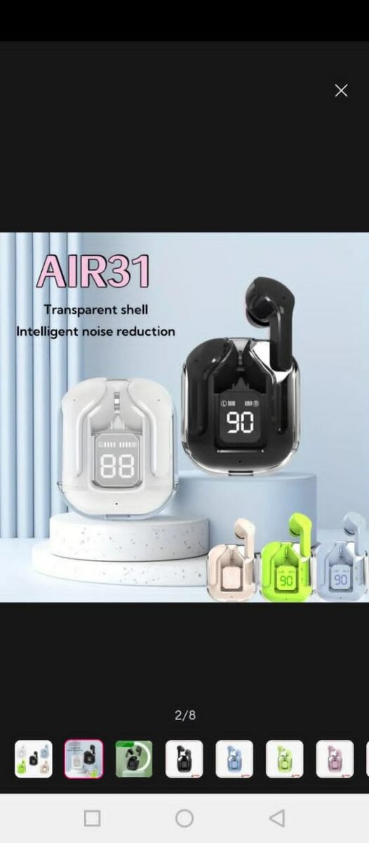 Air 31 beat original  headphone air pods Bluetooth air bird'