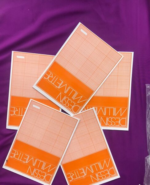 Papier millimétré A4