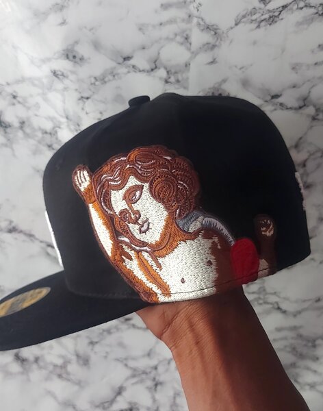 Casquette brodée LA chic