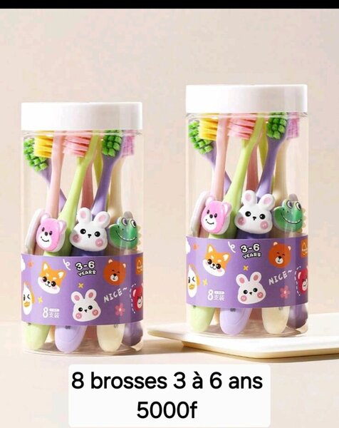 Brosses à dents enfants 3-6 ans