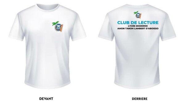 T-shirt Club de Lecture Lycée