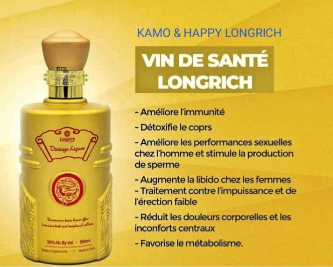 Vin de Santé Longrich 500ml