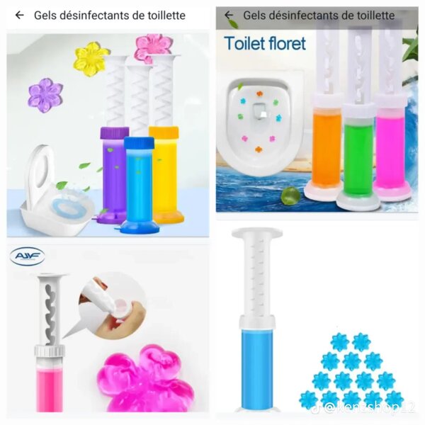 Détergent de toilette