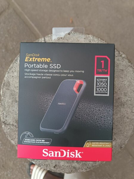 SanDisk Extreme SSD Portable 1TB