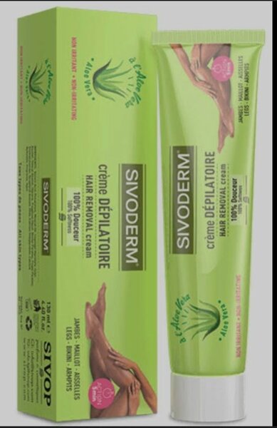 Sivoderm Crème Dépilatoire60ml