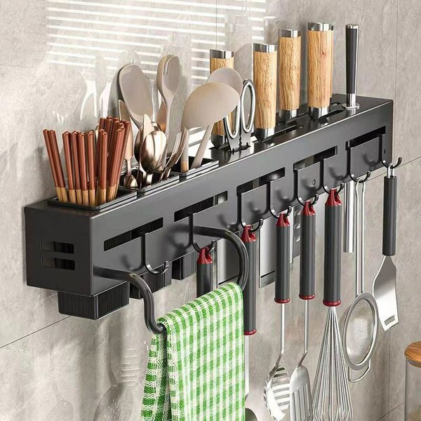 Kitchen Mounted Cutlery Holder
