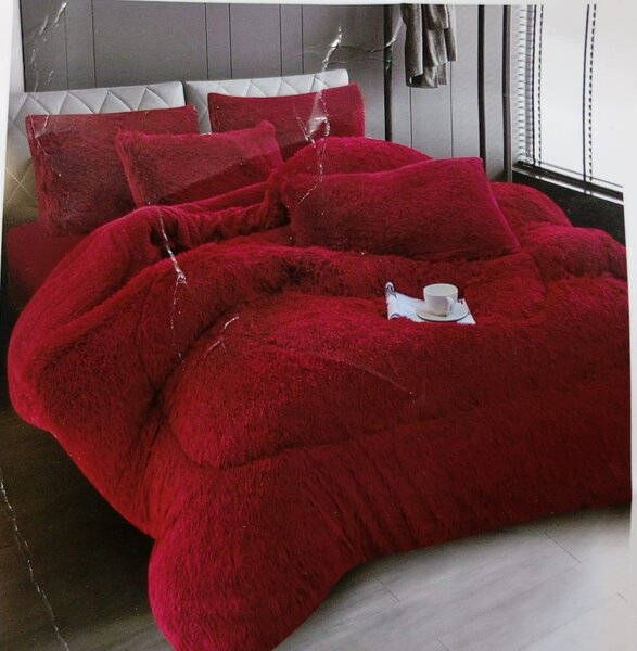 Ensemble de literie luxe rouge