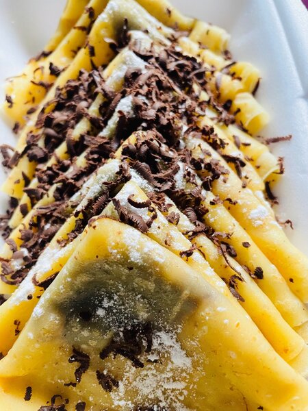 Crêpes sucrées chocolat