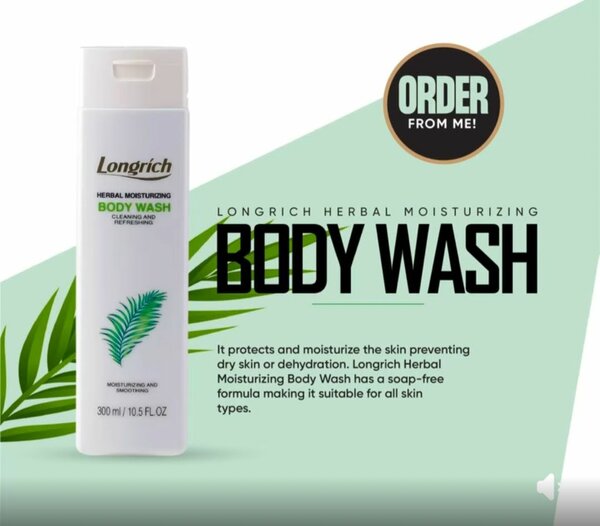 Herbal Moisturizing Body Wash- 300ml