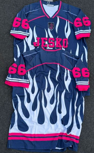 Maillot de sport Jesko flamme