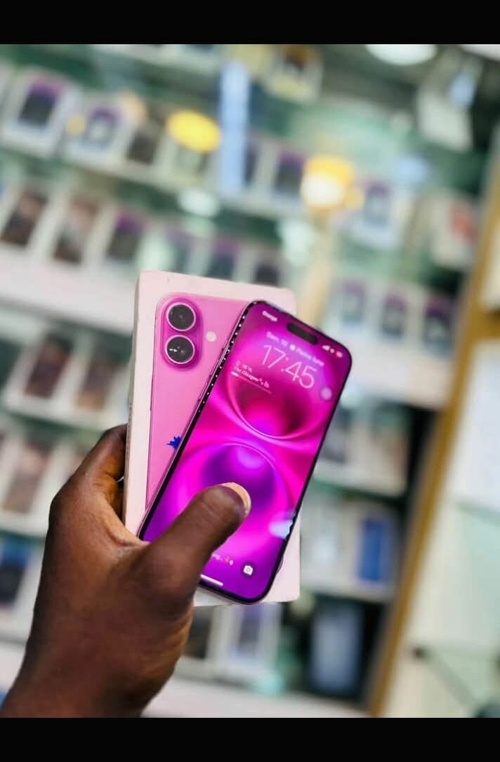 Smartphone moderne rose