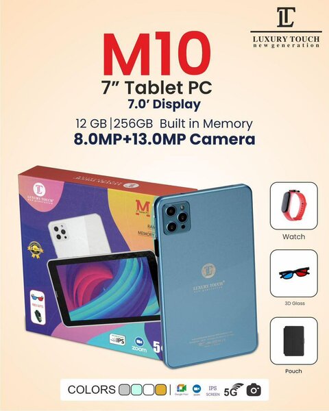 Tablette M10 7" 256GB