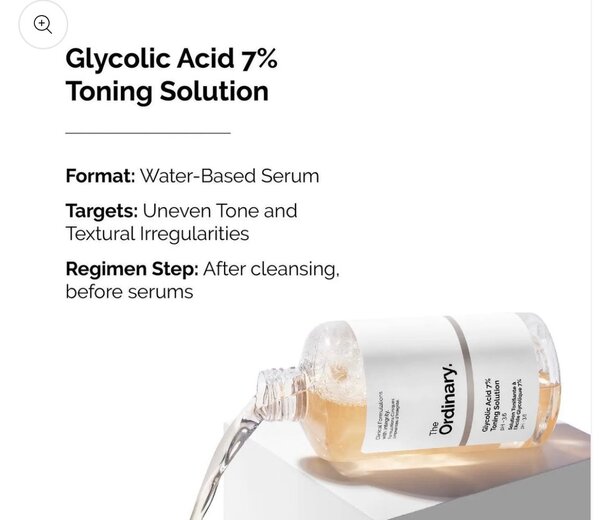 THE ORDINARY GLYCOLIC ACID 7% TONING SOLUTION