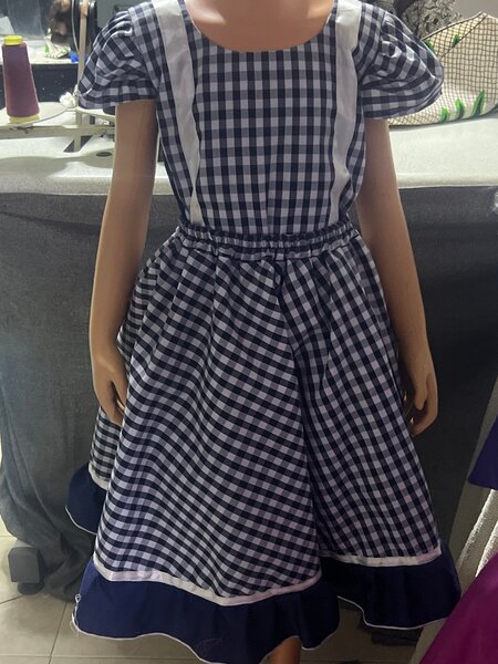 Girls' Gingham Dress