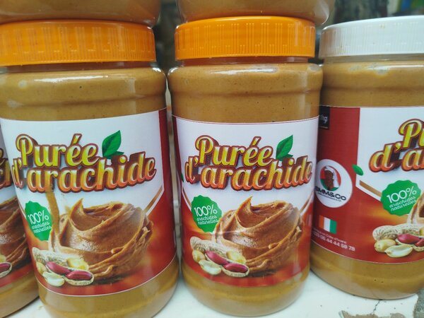 Purée d'arachide de 1,2kg